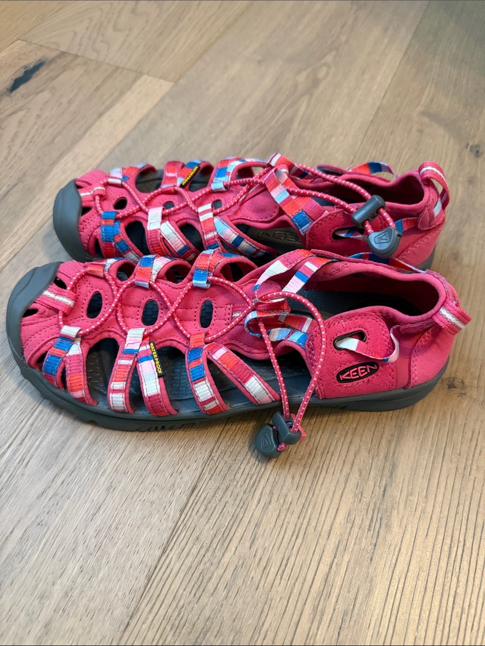 Women's Keen Whisper Sandals - Pink & Multicolored - Size 6 - New! - Picture 2 of 4